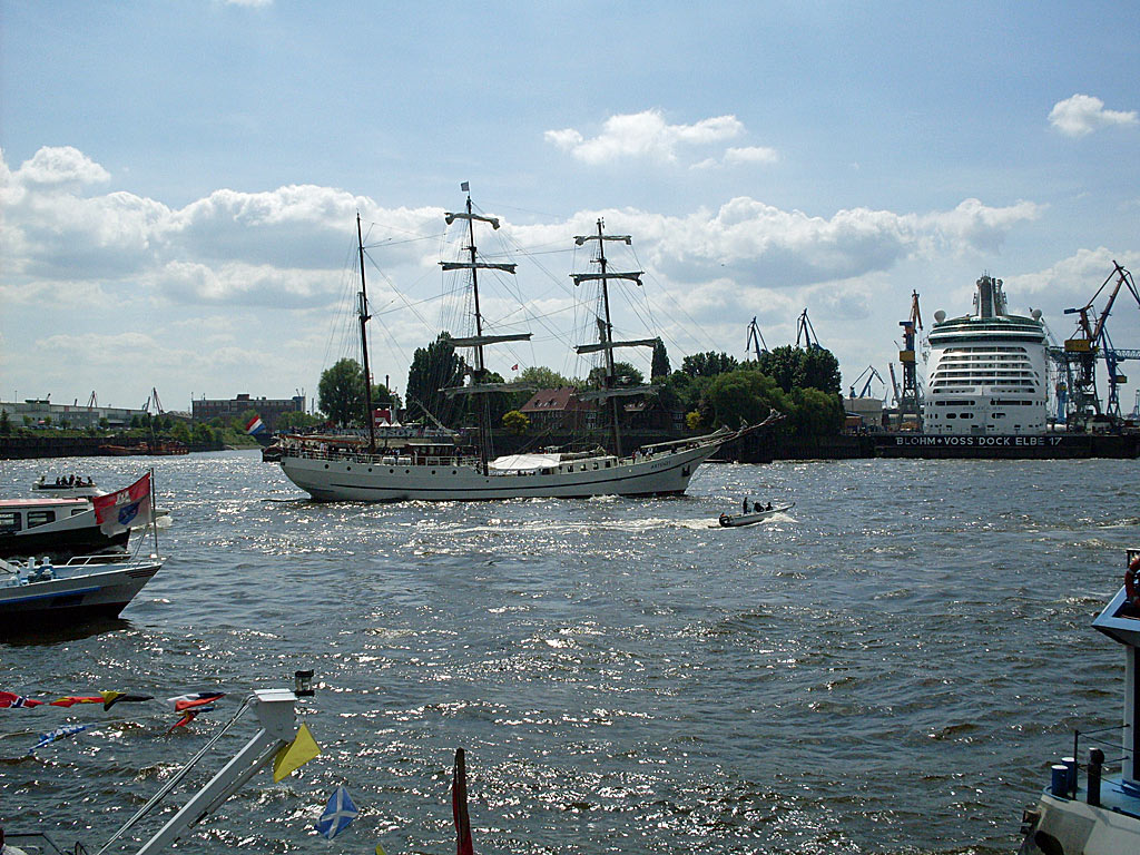 Hamburger-Hafen - Hintergrundbild
