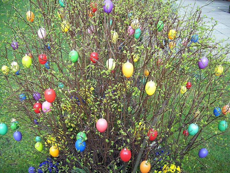 Ostereier Baum