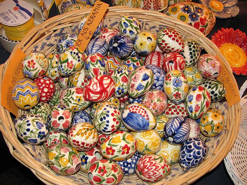Ostereier Keramik