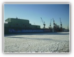 Dock von Blohm und Voss Hamburger Hafen