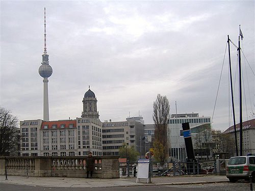 Berlin - Blick von der Fischerinsel