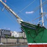 Museumsschiff Rickmer Rickmers in Hamburg