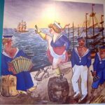 Kunst - Gemaelde: Die Freuden der Seeleute, 1923