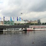 Die Binnenalster in Hamburg