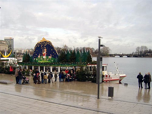 Weihnachten - Maerchenschiffe auf der Hamburger Alster