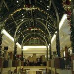 Weihnachtsschmuck im Levantehaus Hamburg