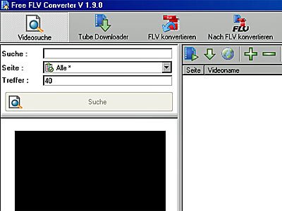 FLV (Flash) Videos umwandeln in AVI und MPEG