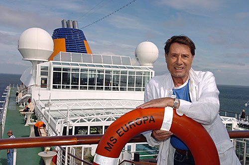 Udo Juergens zu Gast auf der MS EUROPA