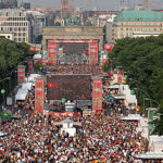 Fussball EM 2008 - Fanfest Berlin - Spiel Deutschland-Tuerkei