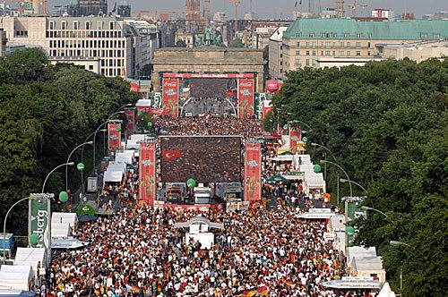 Fussball EM 2008 – Fanfest Berlin – Spiel Deutschland-Tuerkei