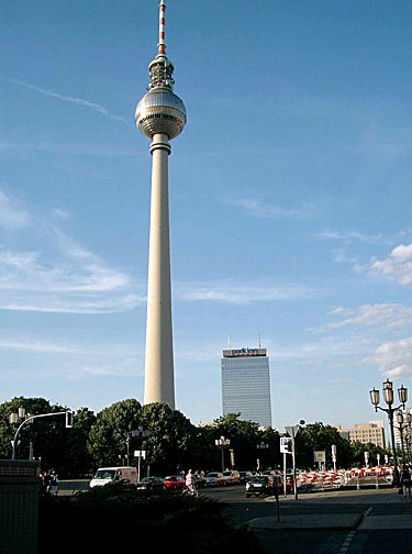 Berlin - Funkturm am Alexanderplatz