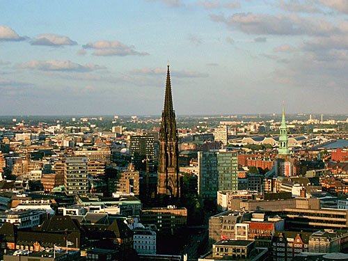 Hamburg – Blick vom Hamburger Michel