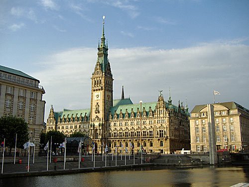 Hamburg im Spaetsommer