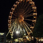 Riesenrad auf dem Stadtfest in Jever