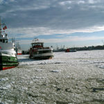 Hamburg im Winter - Hamburger Hafen