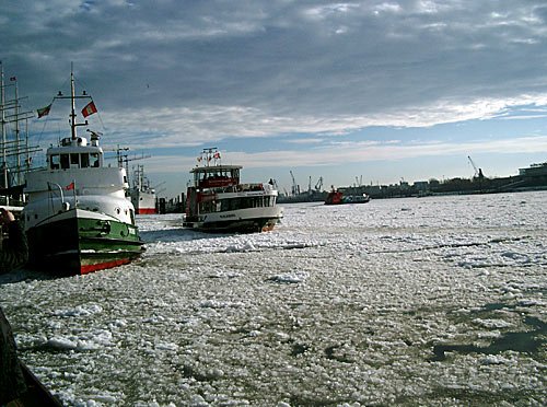 Hamburg im Winter – Hamburger Hafen