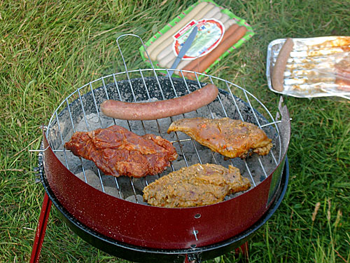 Grillen – Barbecue im Sommer