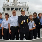 Kieler Woche - ZDF-Kuestenwache zu Besuch