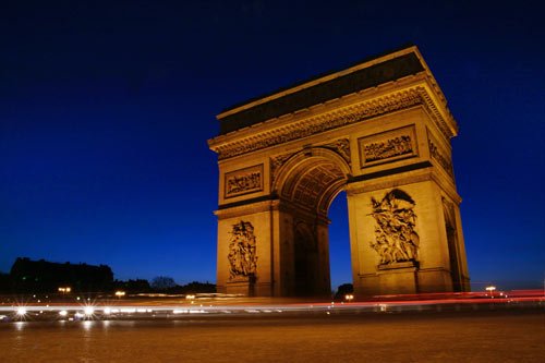 Paris – Triumphbogen in Frankreich