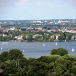 Hamburg - Blick auf die Alster