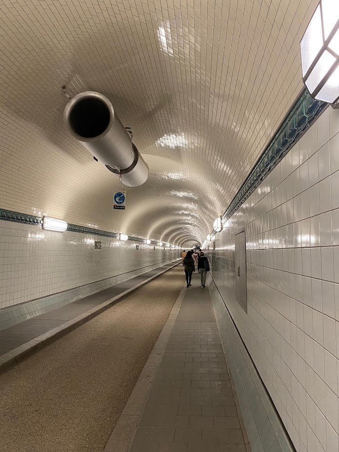 Alter Elbtunnel in Hamburg