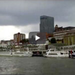 Hamburger Hafen - Fahrt Hafenfaehre auf Elbe