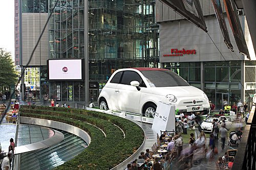 Fiat 500C in Berlin