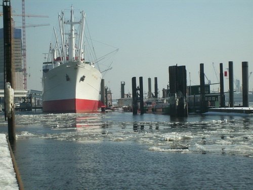 Museumsschiff Cap San Diego in Hamburg