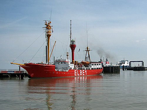 Feuerschiff Elbe 1 in Cuxhaven