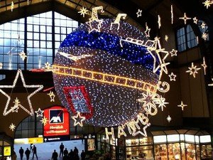 Weihnachtsbeleuchtung Hamburg Hauptbahnhof