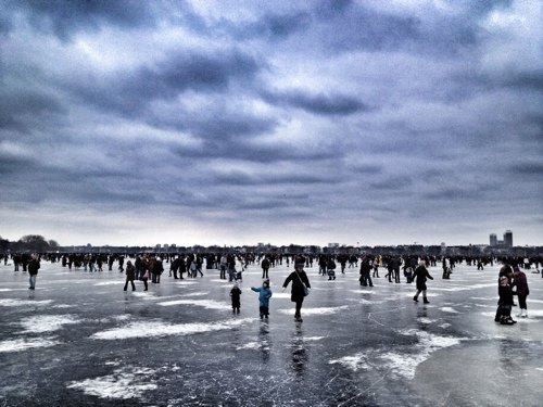 Alstereisvergnügen Bilder