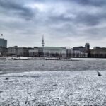 Hamburg Binnenalster im Winter
