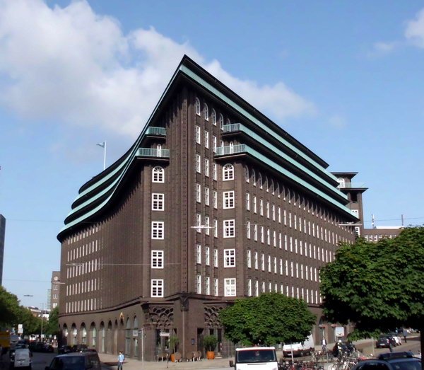 Chilehaus Hamburg im Kontorhausviertel