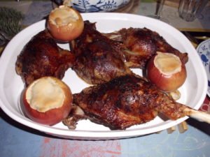 Knusprige Weihnachtsgans
