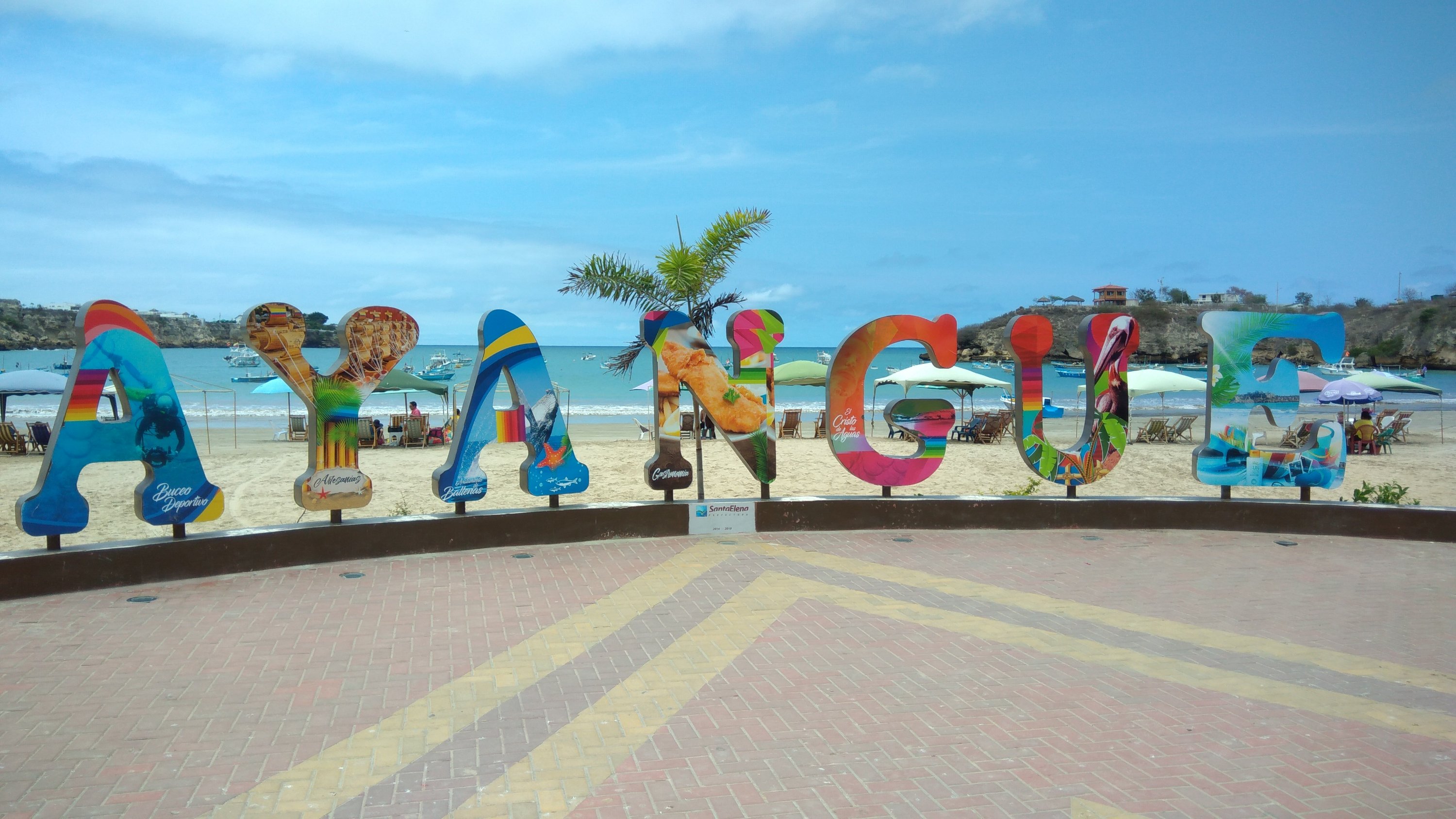 Ayangue Playa Strand in Ecuador