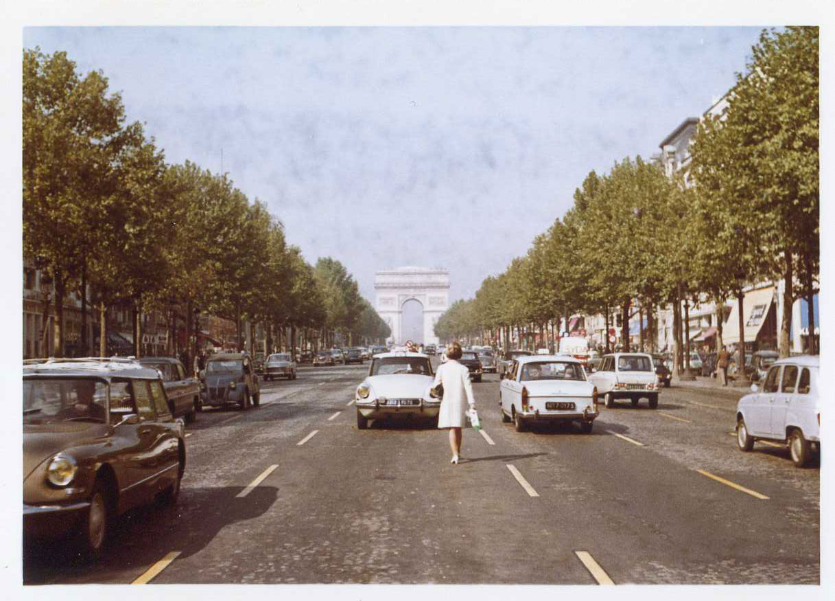 Historische Fotos Paris 60er Jahre